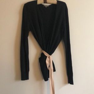Lightweight wrap sweater